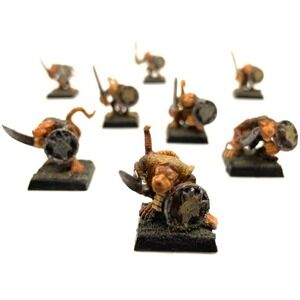 Skaven Clanrat Regiment 8 Painted Miniatures Ratfolk Rat